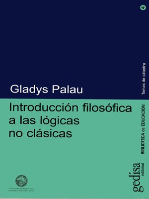 cover image of Introducción filosófica a las lógicas no clásicas